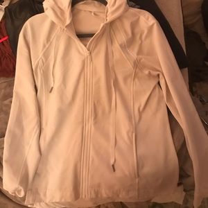 Lulu Lemon White Dance Studio Jacket
